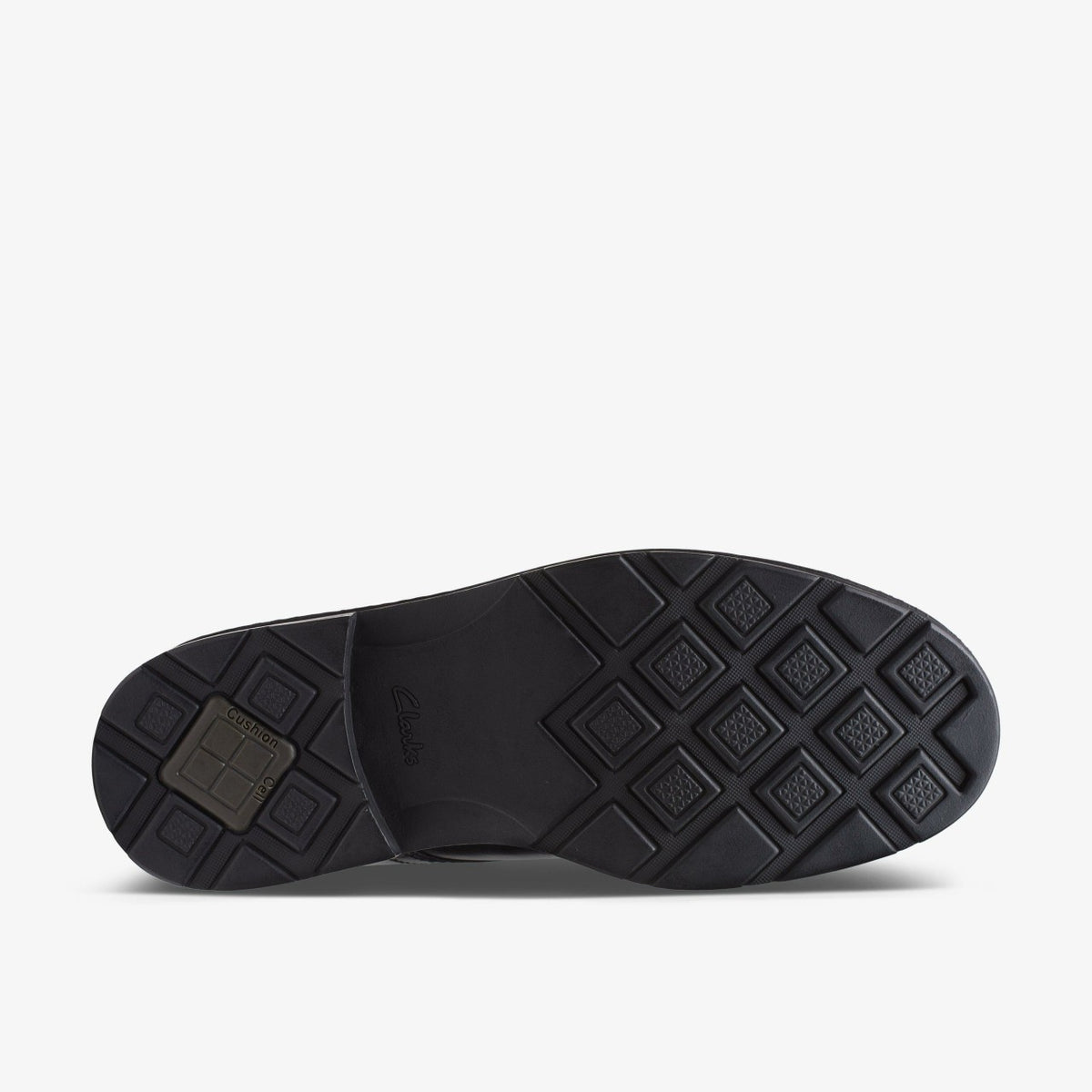 Kerton Lace Black Leather - Clarks Men