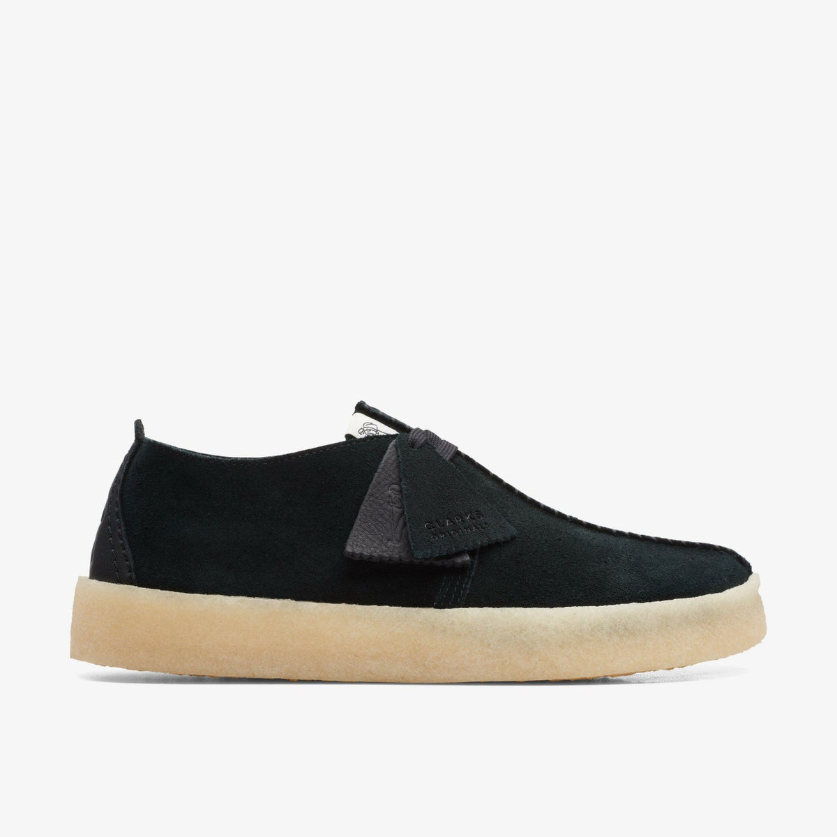 Trek Cup Black Suede - Clarks Men