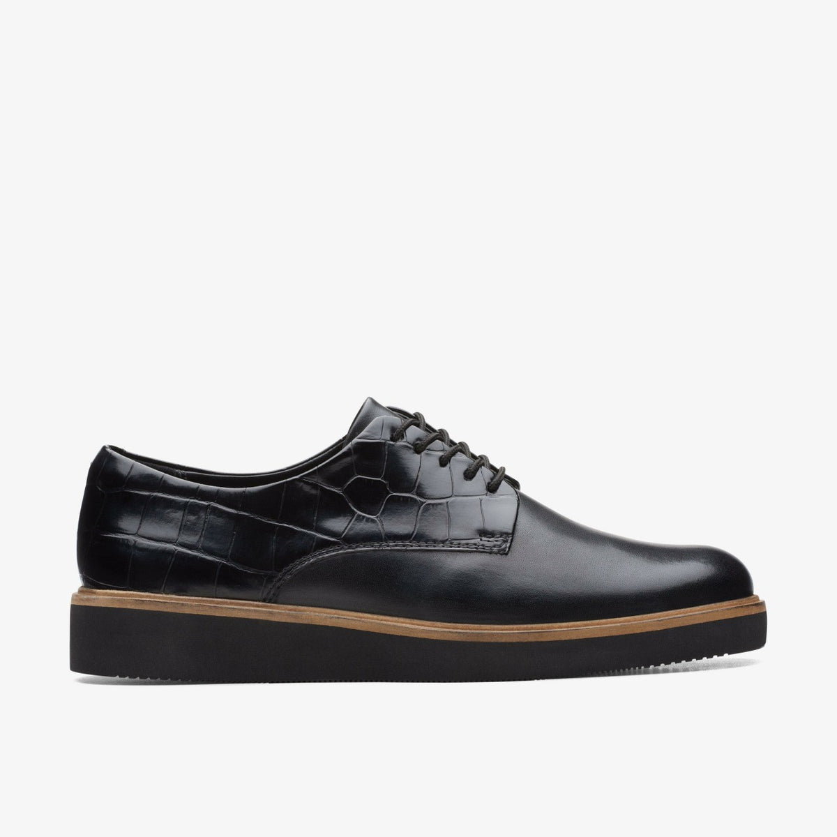 Glickly Derby Black Combination - Clarks Women