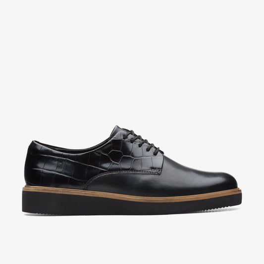 Glickly Derby Black Combination - Clarks Women