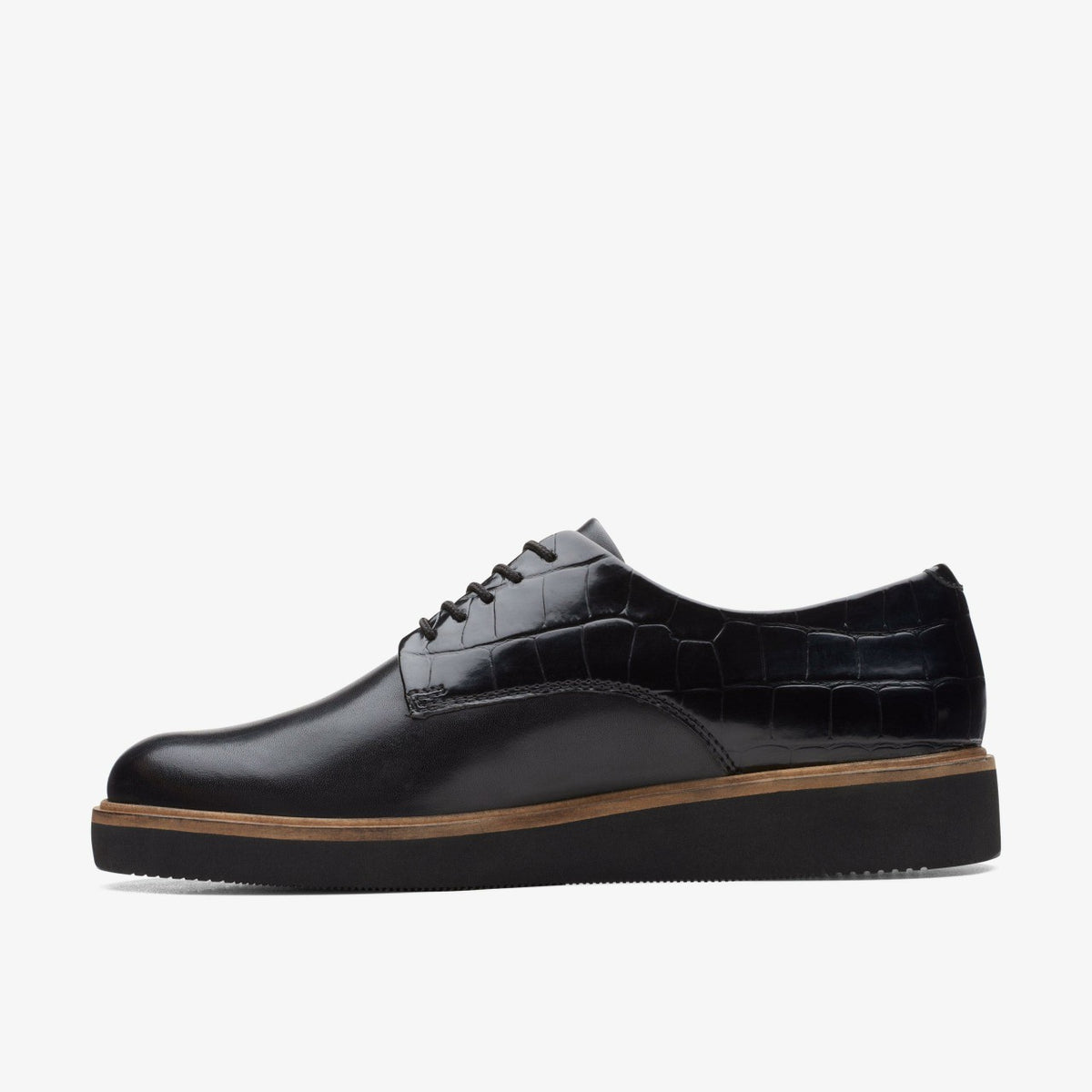 Glickly Derby Black Combination - Clarks Women