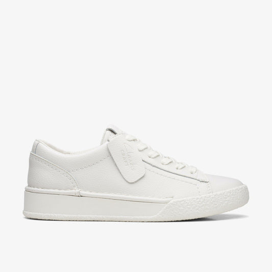 Craft Cup Walk White Leather - Clarks Women