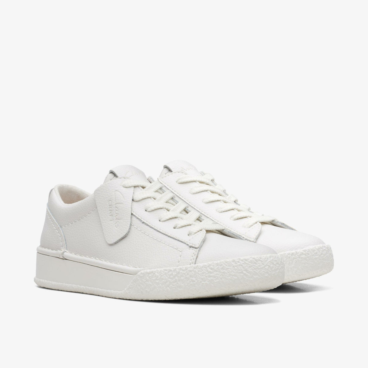 Craft Cup Walk White Leather - Clarks Women