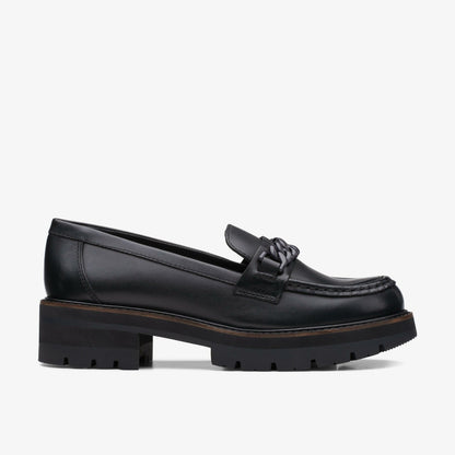 Orianna Edge Black Leather - Clarks Women