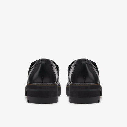 Orianna Edge Black Leather - Clarks Women