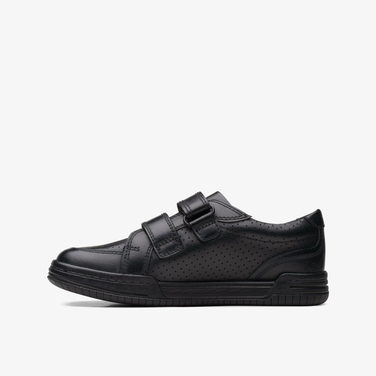 Fawn Strap Kid Black Leather - Clarks Kids