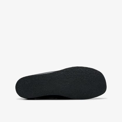 Wallabee Older Black Leather - Clarks Kids