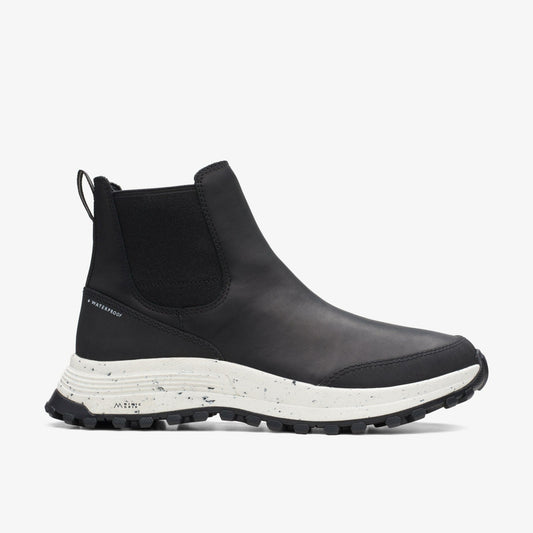 ATL Trek Up Waterproof Black Leather - Clarks Women