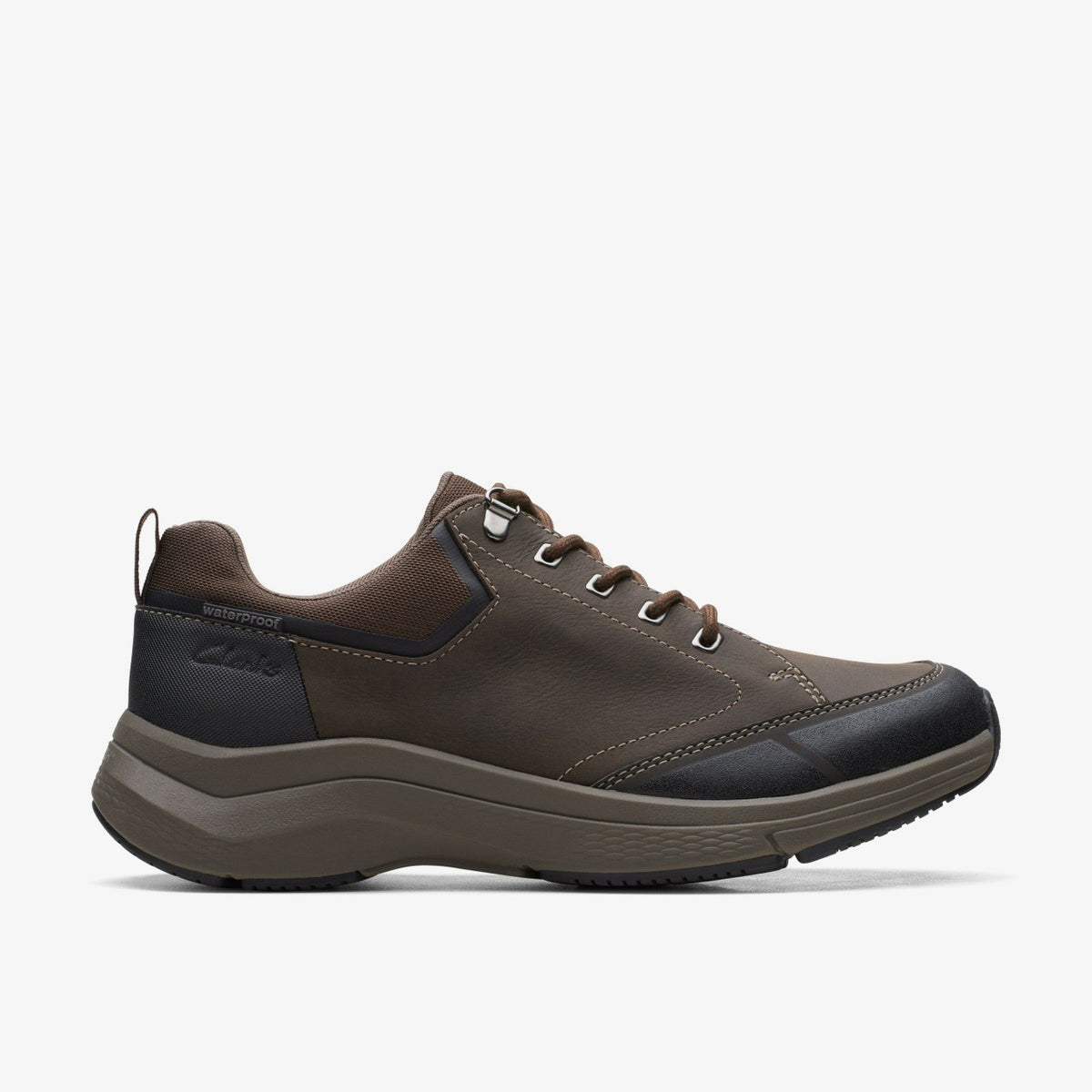 Wave 2.0 Vibe Dark Brown - Clarks Men