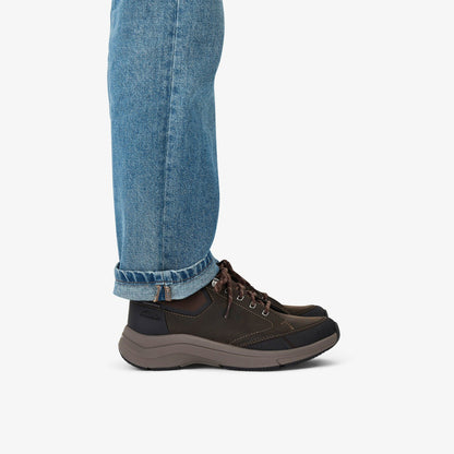 Wave 2.0 Vibe Dark Brown - Clarks Men