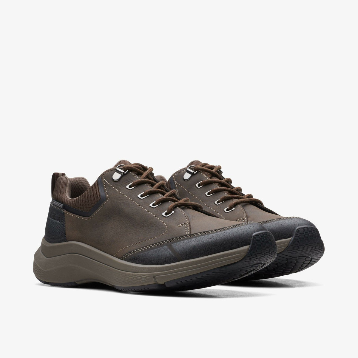 Wave 2.0 Vibe Dark Brown - Clarks Men