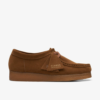 Wallabee Cola Suede - Clarks Women