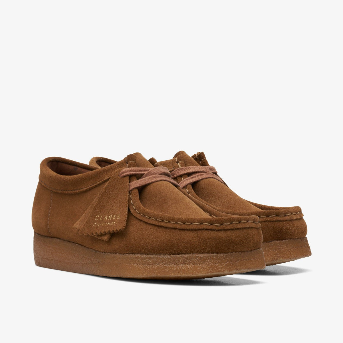 Wallabee Cola Suede - Clarks Women