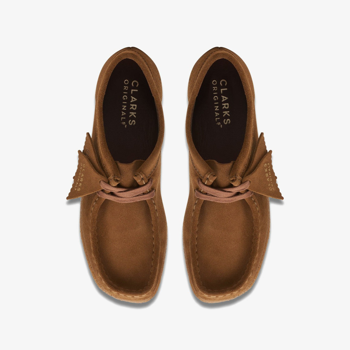 Wallabee Cola Suede - Clarks Women