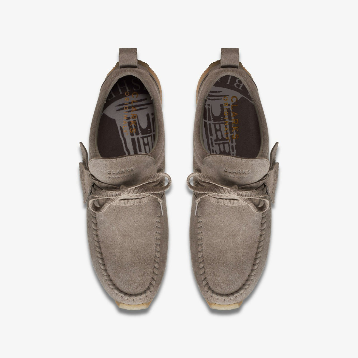 Maycliffe Grey Suede - Clarks Men
