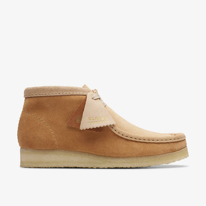 Wallabee Boot Tan Combination - Clarks Women