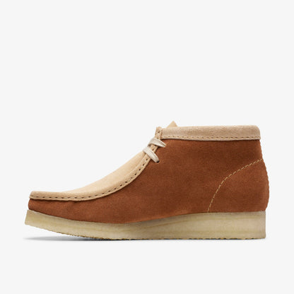 Wallabee Boot Tan Combination - Clarks Women