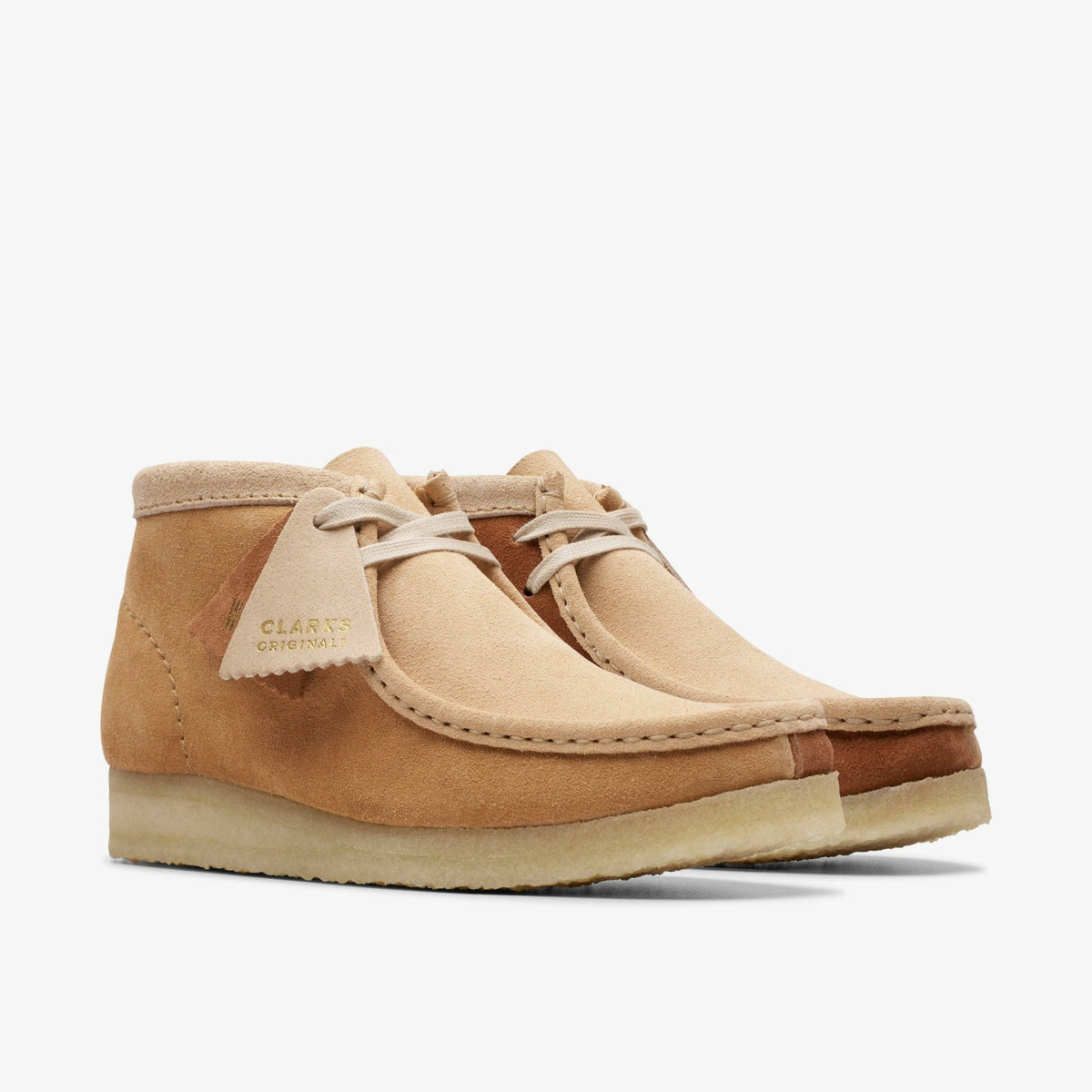 Wallabee Boot Tan Combination - Clarks Women