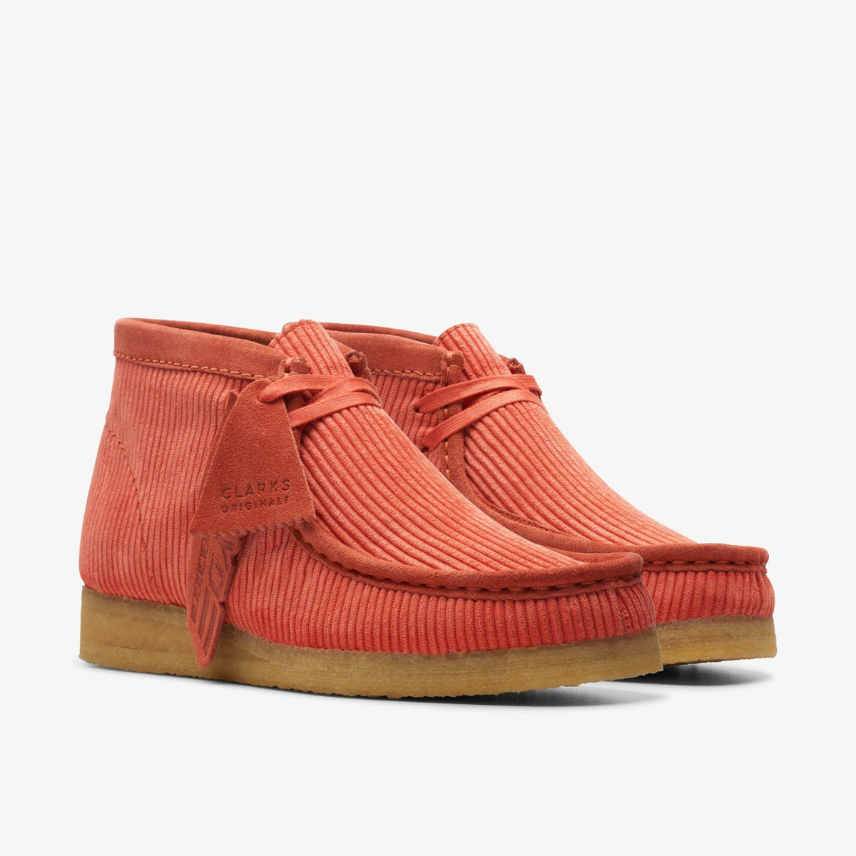 Wallabee Boot Coral Cord - Clarks Women