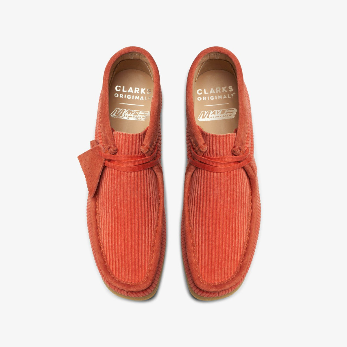 Wallabee Boot Coral Cord - Clarks Women