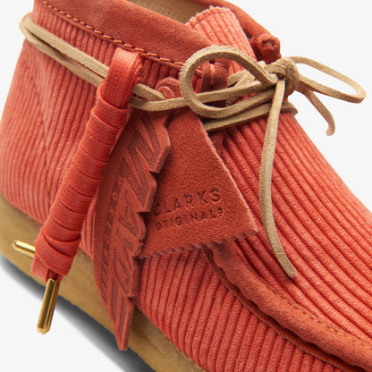 Wallabee Boot Coral Cord - Clarks Women