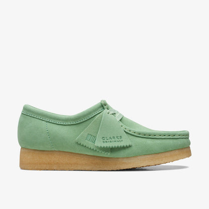 Wallabee Pine Green - Clarks Women