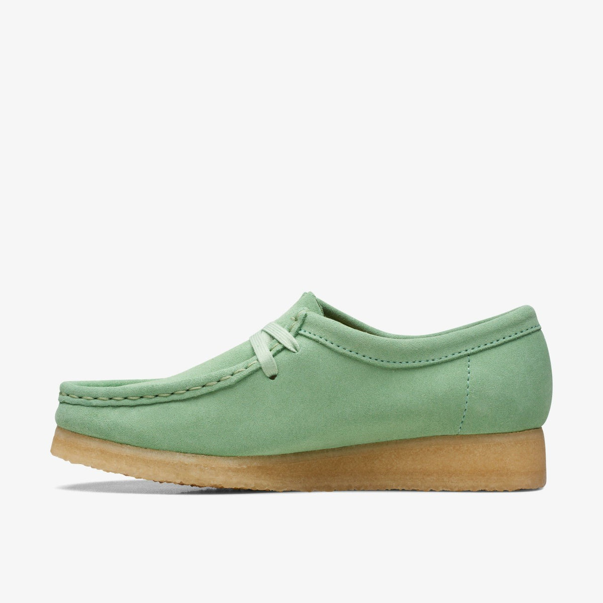 Wallabee Pine Green - Clarks Women