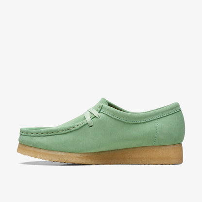 Wallabee Pine Green - Clarks Women