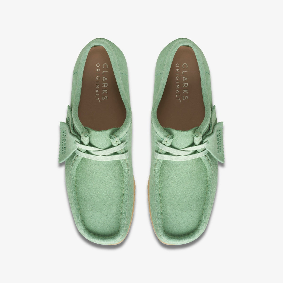 Wallabee Pine Green - Clarks Women
