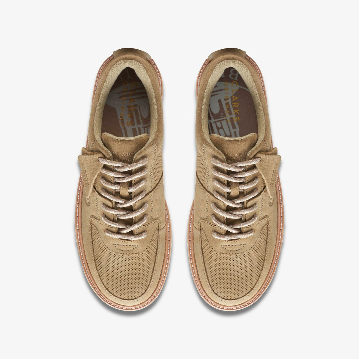 Sandford Light Sand - Clarks Women|Men