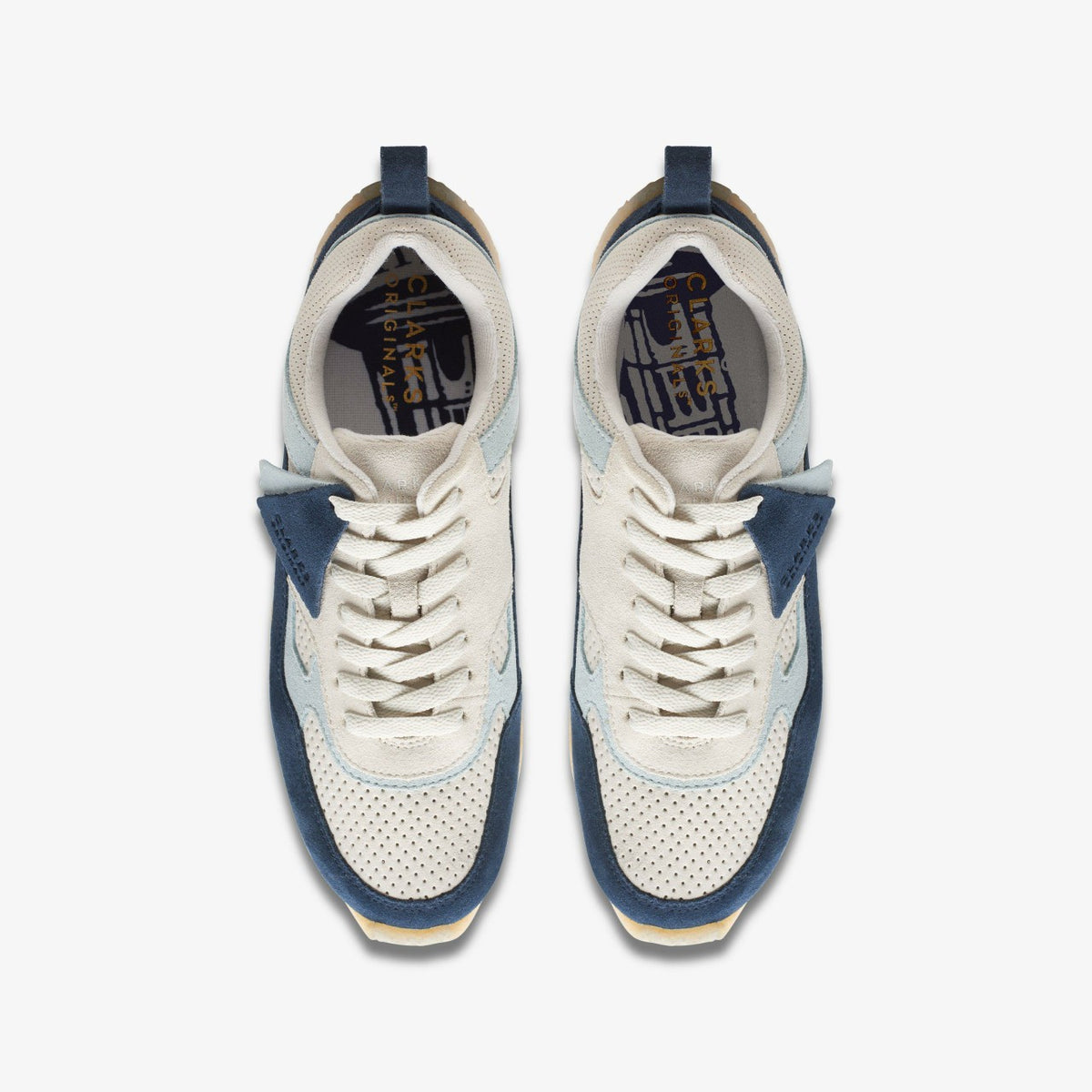 Lockhill Dark Blue Combination - Clarks Women|Men