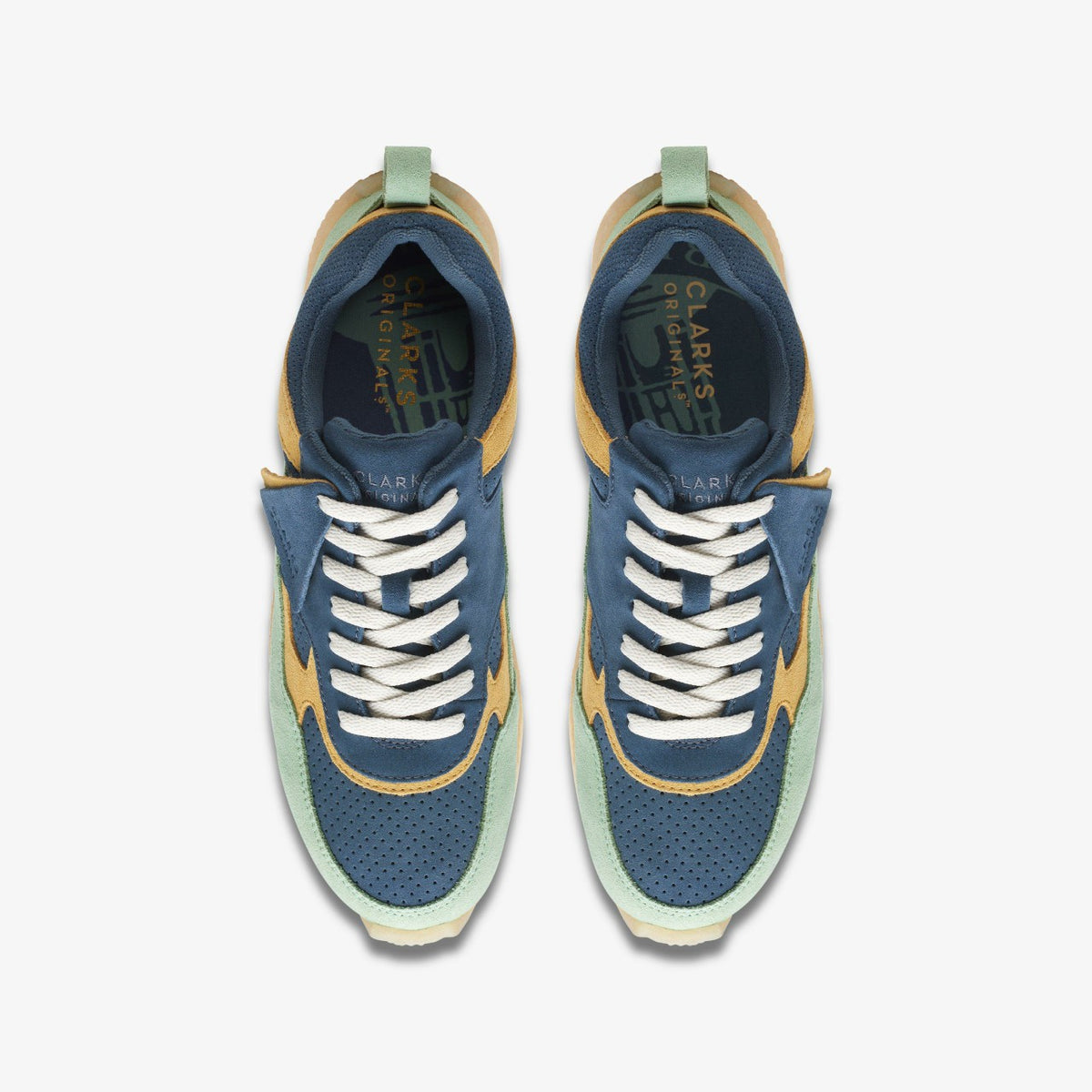 Lockhill Blue/Green - Clarks Women|Men