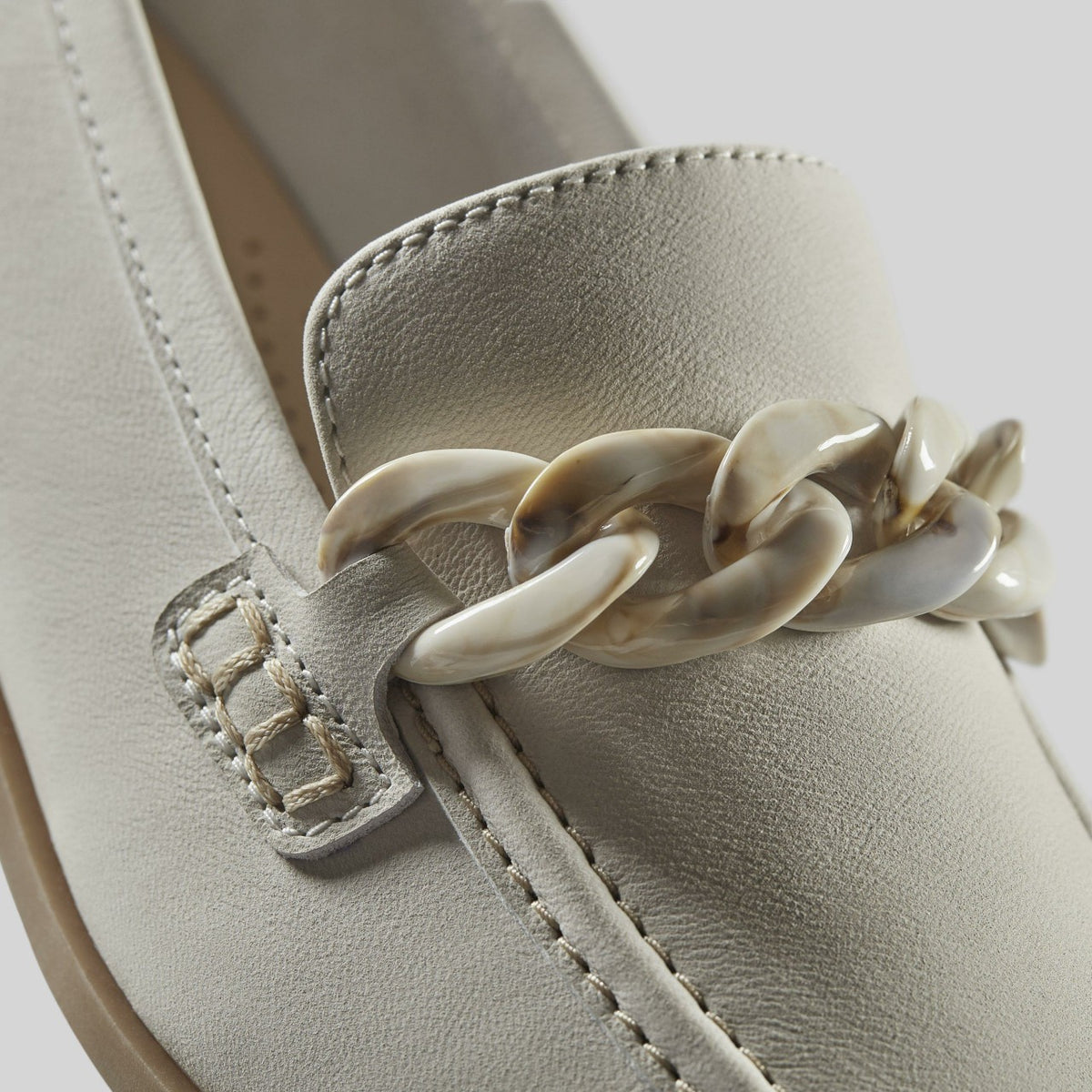 Sarafyna Iris Loafer White Leather - Clarks Women