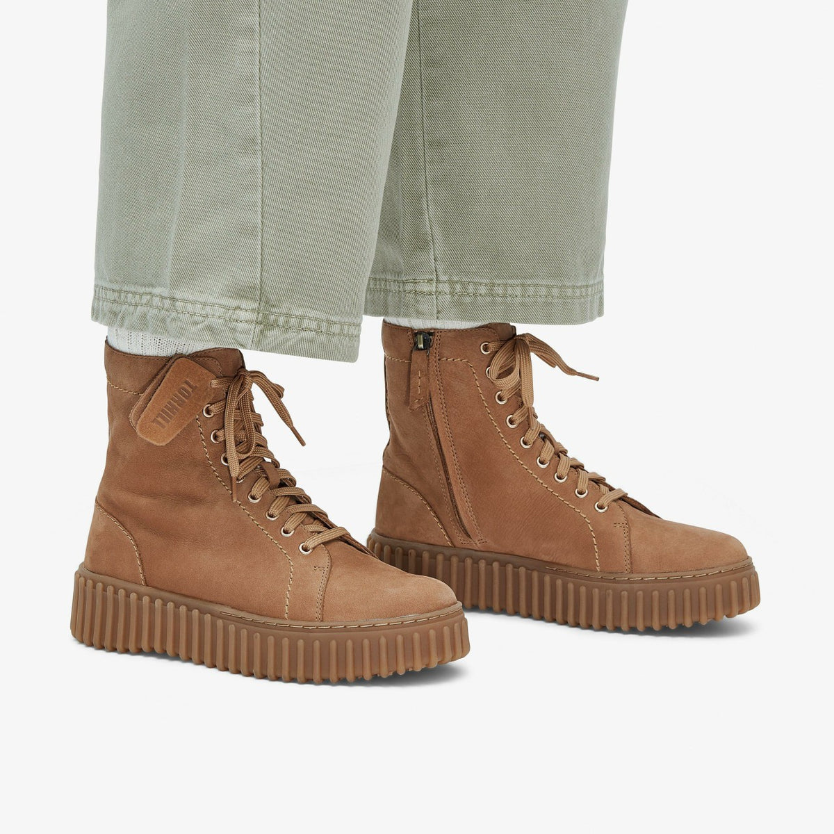 Torhill Rise Light Tan Nubuck - Clarks Women