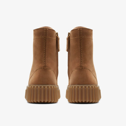 Torhill Rise Light Tan Nubuck - Clarks Women