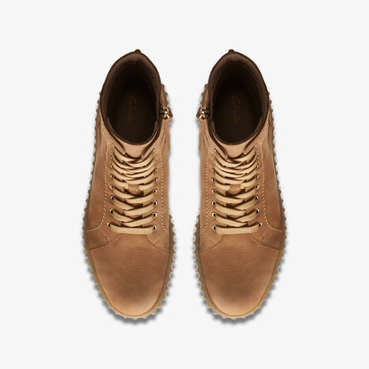 Torhill Rise Light Tan Nubuck - Clarks Women