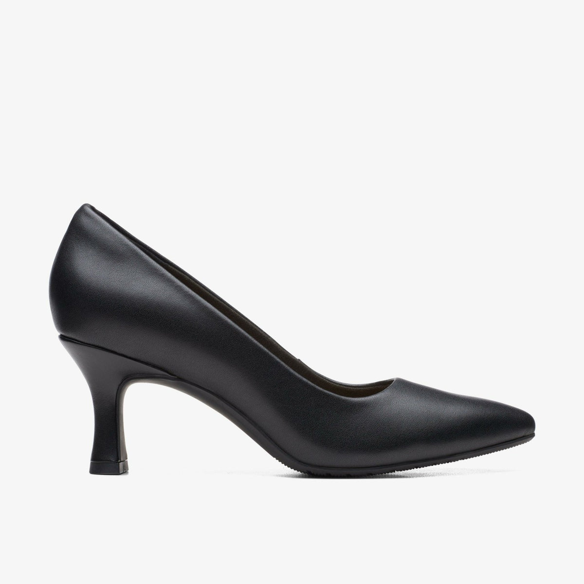 Kataleyna Gem Black Leather - Clarks Women