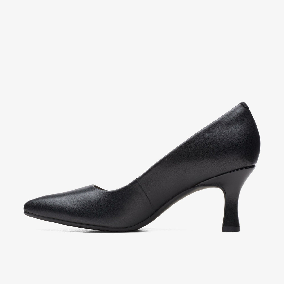 Kataleyna Gem Black Leather - Clarks Women