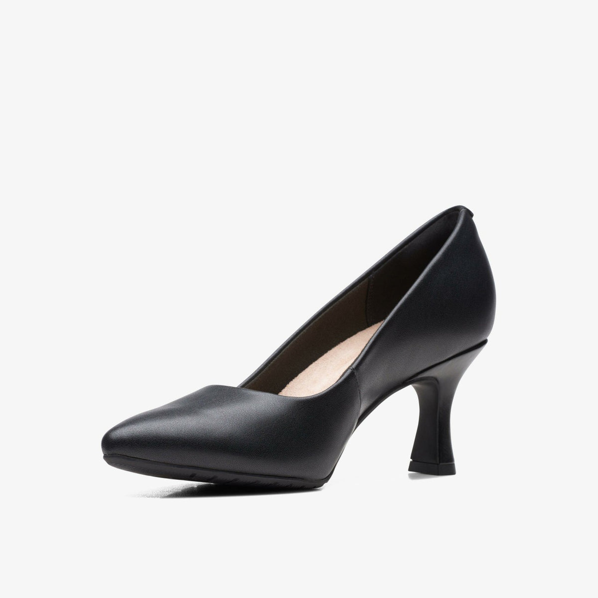 Kataleyna Gem Black Leather - Clarks Women