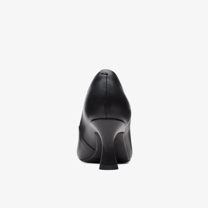 Kataleyna Gem Black Leather - Clarks Women