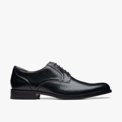 Craft Arlo Lace Black Leather - Clarks Men