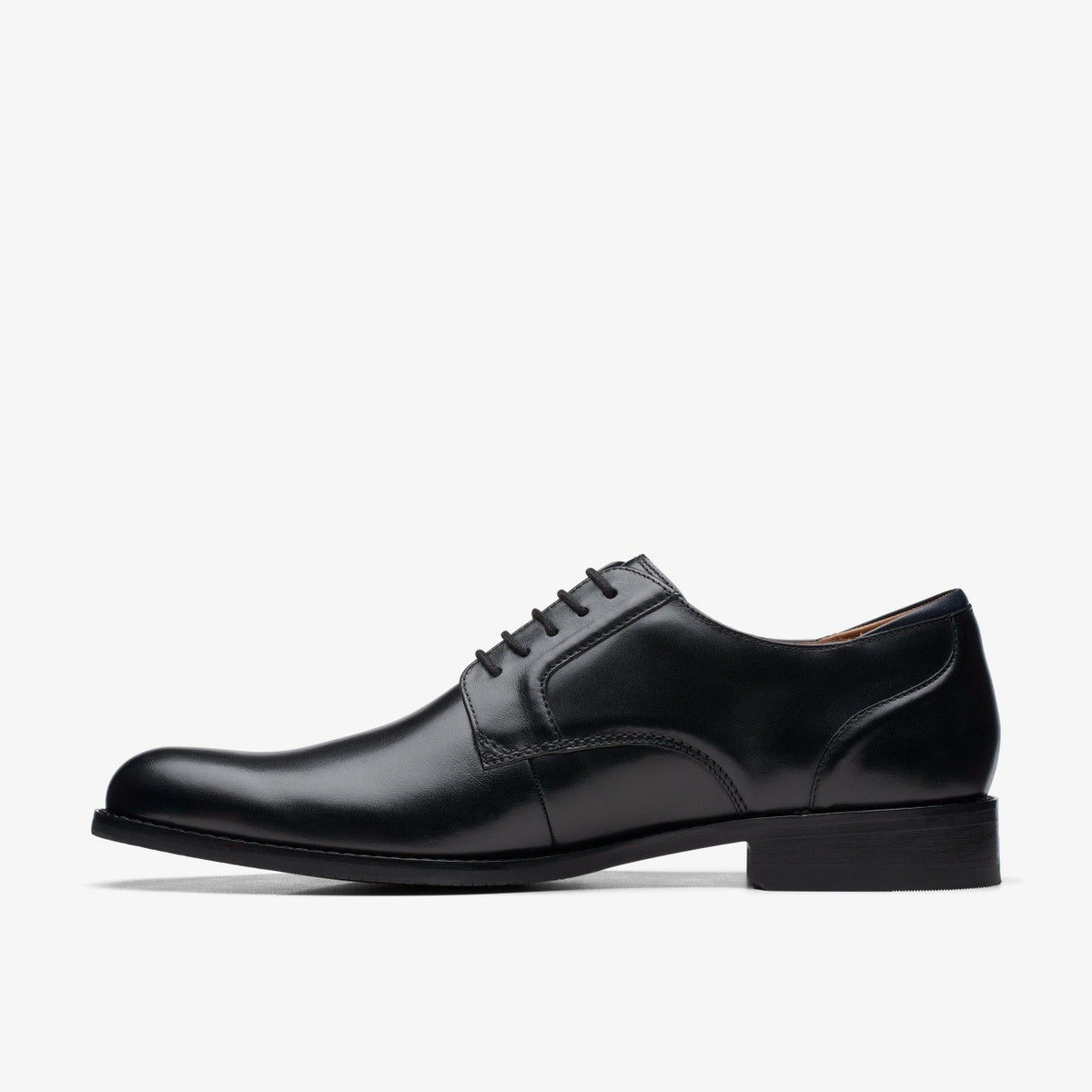 Craft Arlo Lace Black Leather - Clarks Men