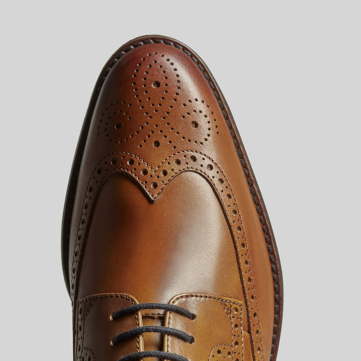 Craft Arlo Limit Brogue Tan Leather - Clarks Men