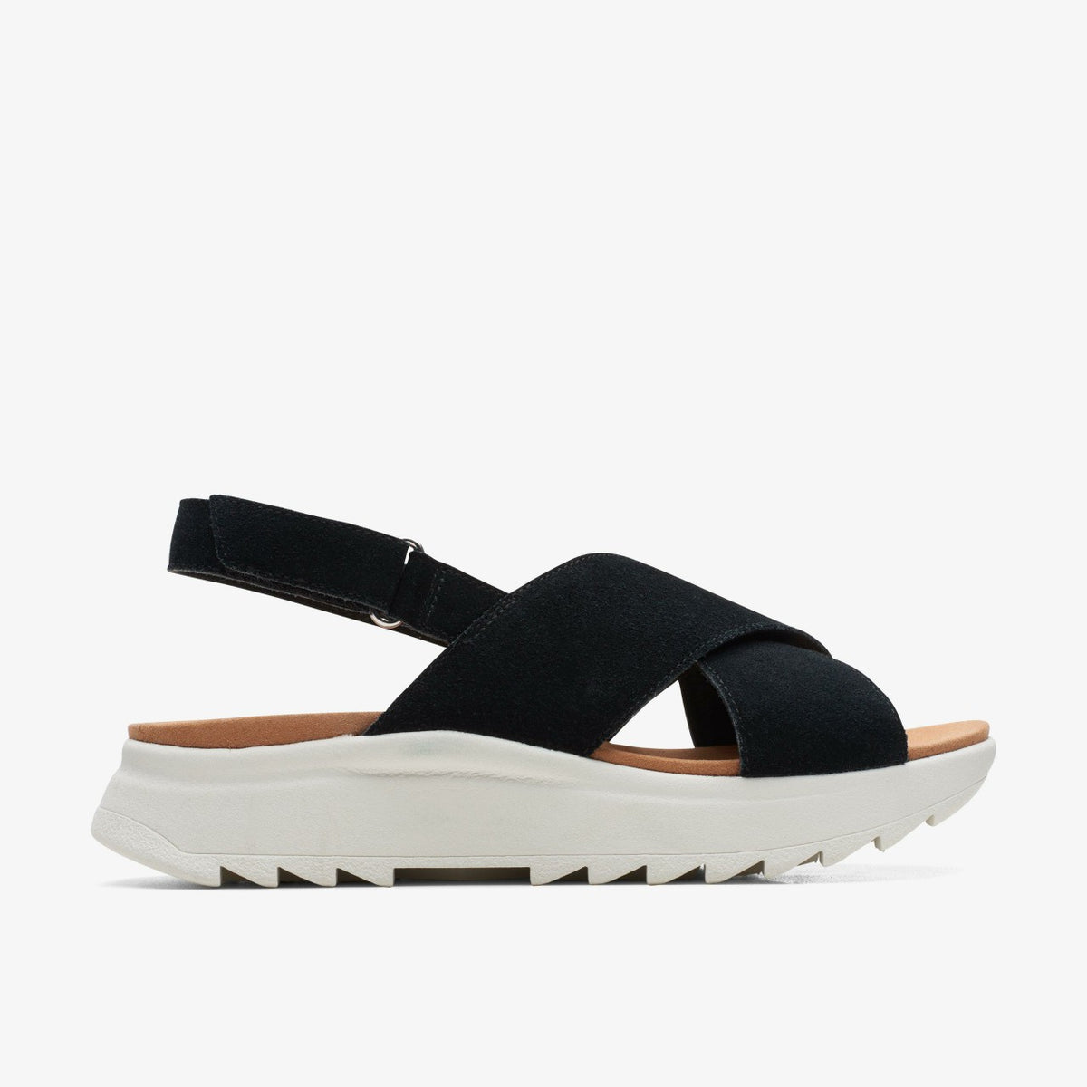 Dash Lite Wish Black Suede - Clarks Women