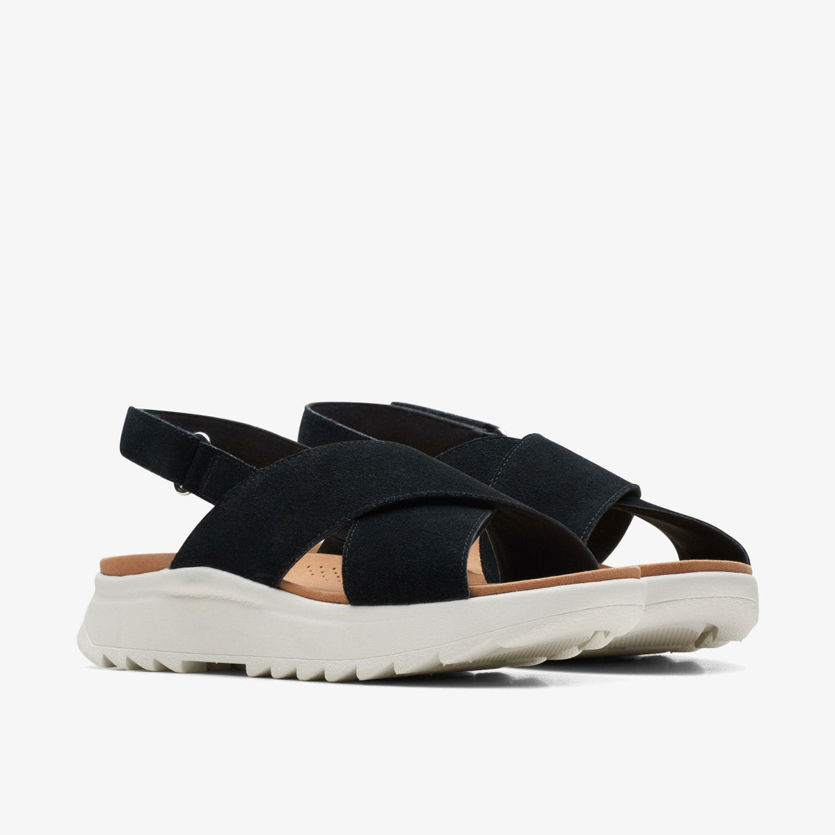 Dash Lite Wish Black Suede - Clarks Women