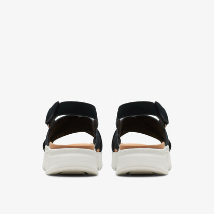 Dash Lite Wish Black Suede - Clarks Women