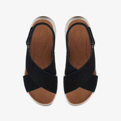 Dash Lite Wish Black Suede - Clarks Women