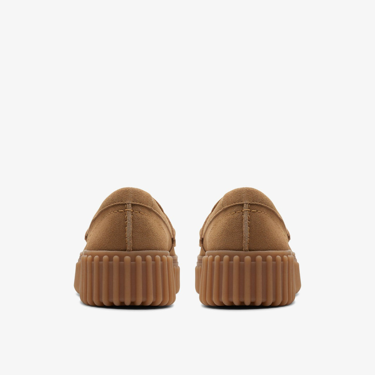 Torhill Penny Loafer Light Tan Suede - Clarks Women