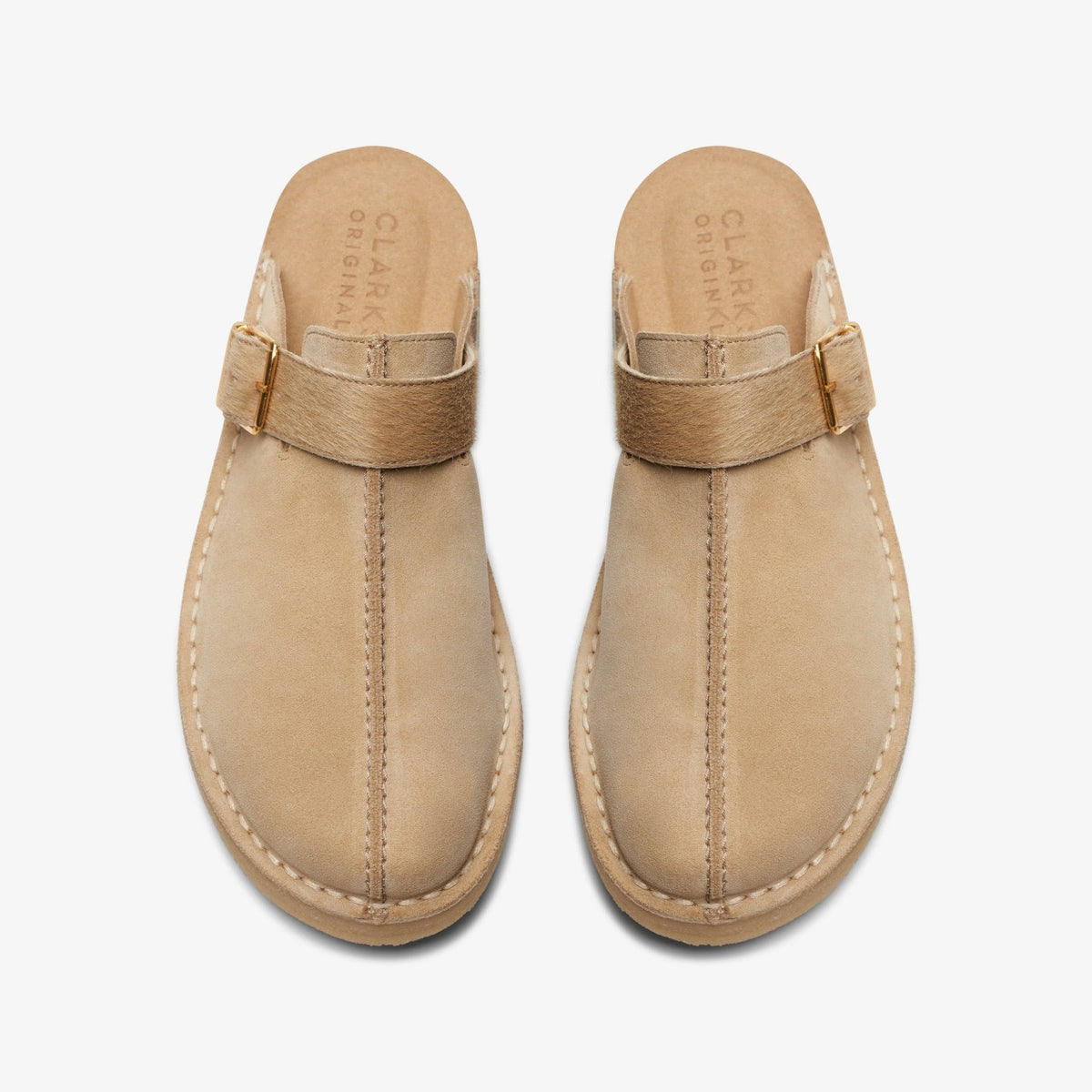 Trek Mule Taupe Interest - Clarks Men
