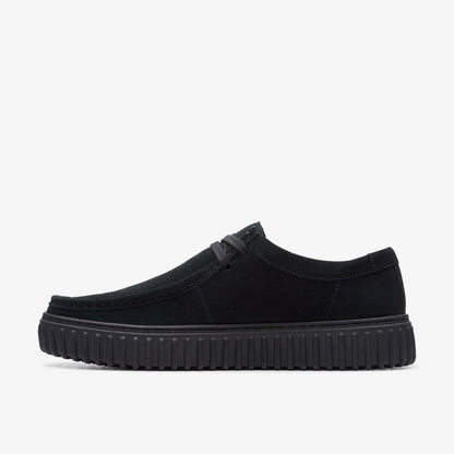 Torhill Lo Black Suede - Clarks Men